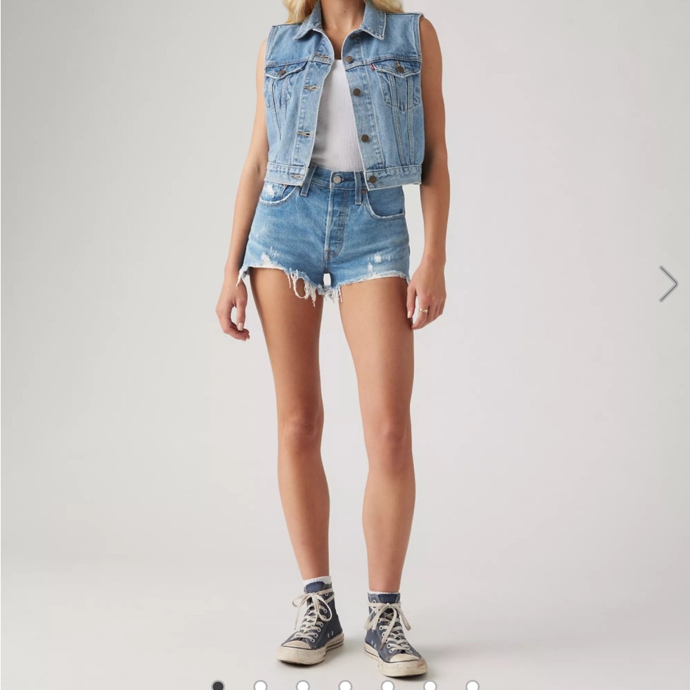 Denim Blue Women's Shorts